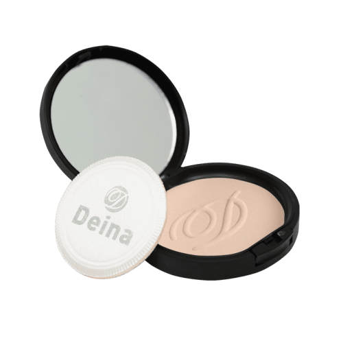 Deina Selection بودرة مضغوطة مات مع مرآة واسفنجة في العبوة No: 01 Deina Selection بودرة مضغوطة مات مع مرآة واسفنجة في العبوة No: 01