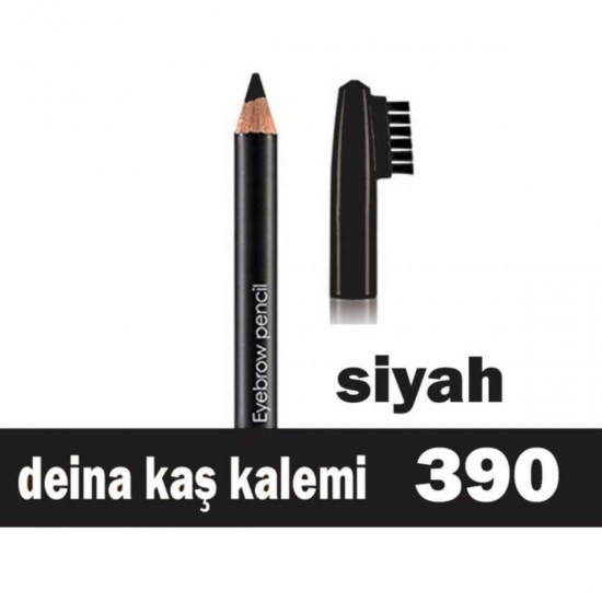 Deina Eyebrow pencil Waterproof, 390 Black