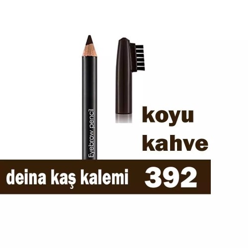قلم حواجب من Deina رسم الحاجب ثابت مقاوم للماء, 392 بني غامق قلم حواجب من Deina رسم الحاجب ثابت مقاوم للماء, 392 بني غامق