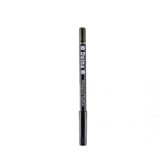 Deina Eye Pencil Waterproof Eyeliner - Dark Oily Green 318 Eye Pencil - Lip Pencil