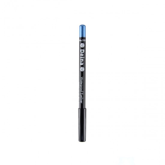 Deina Eye Pencil Waterproof Eyeliner - Shiny Turquoise Blue 310 Eye Pencil - Lip Pencil