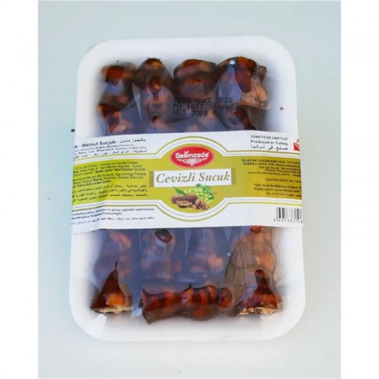 Selimzade Turkish Sweet Sausage From Grape Molasses & Walnuts 350g 12,35 oz.