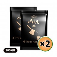 Beta A'la Turkish Coffee, Traditional Turkish Coffee, 2 × 100, 200 gr