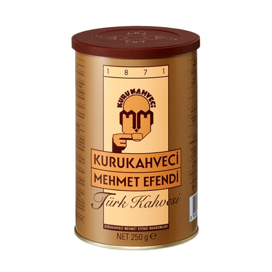 Turkish Coffee, Mehmet Efendi Turkish Coffee, Luxurious Taste, 250 gr