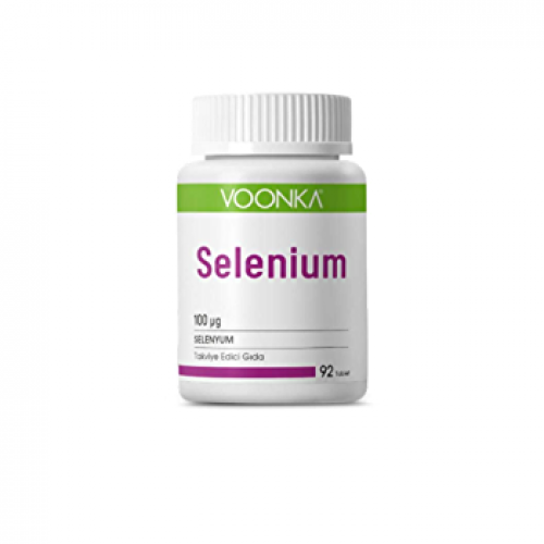 Voonka Selenium for Immune System, Thyroid, Prostate, Heart Health, Skin and Hair, 100 µg 92 Tablets  Voonka Selenium for Immune System, Thyroid, Prostate, Heart Health, Skin and Hair, 100 µg 92 Tablets
