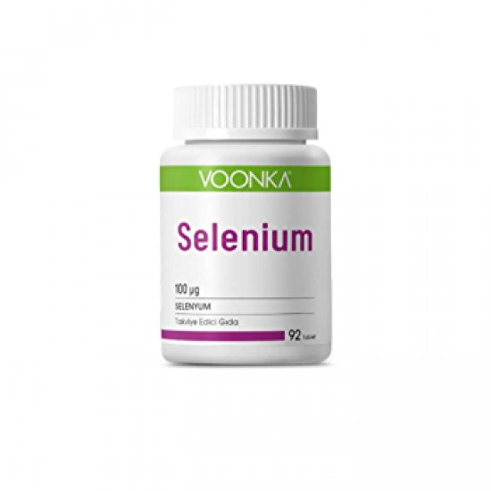 Voonka Selenium for Immune System, Thyroid, Prostate, Heart Health, Skin and Hair, 100 µg 92 Tablets Voonka Selenium for Immune System, Thyroid, Prostate, Heart Health, Skin and Hair, 100 µg 92 Tablets