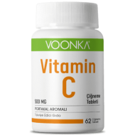 فونكا فيتامين سي 500 ملغ 62 قرص قابل للمضغ
