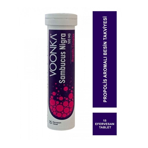Sambucus Nigra Propolis Complex Effervescent Tablets: Natural Immune Support Sambucus Nigra Propolis Complex Effervescent Tablets: Natural Immune Support