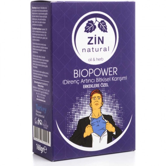 Turkish Herbal Tea, BIOPOWER Epimedium Tea Formula For Men, 160 gr