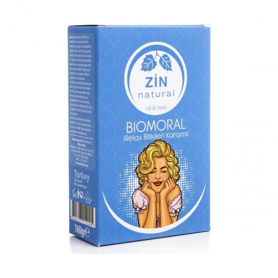 Turkish Herbal Tea, BIOMORAL Bio Boost Mood Tea, Relax Formula 160 gr